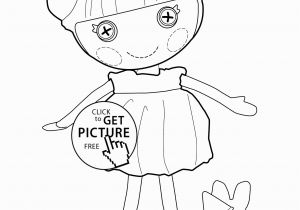 Free Coloring Pages Of Lalaloopsy Dolls Lalaloopsy Doll Coloring Page for Kids Printable Free