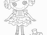 Free Coloring Pages Of Lalaloopsy Dolls Lalaloopsy Peanut Big top Coloring Page