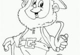 Free Coloring Pages Of Leprechauns Saint Patricks Day Leprechaun Holding Pipe Coloring Page for