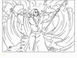 Free Coloring Pages Of Moses and the Red Sea Moses and the Red Sea Coloring Page at Getcolorings