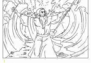 Free Coloring Pages Of Moses and the Red Sea Moses and the Red Sea Coloring Page at Getcolorings