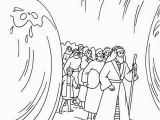 Free Coloring Pages Of Moses and the Red Sea Moses Parting the Red Sea Coloring Page Coloring Home