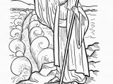 Free Coloring Pages Of Moses and the Red Sea Moses Parts the Red Sea