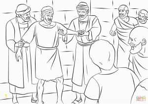 Free Coloring Pages Of Paul and Barnabas Paul and Barnabas In Lystra Coloring Page