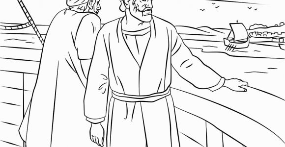 Free Coloring Pages Of Paul and Barnabas Paul and Barnabas Missionary Journey Coloring Page