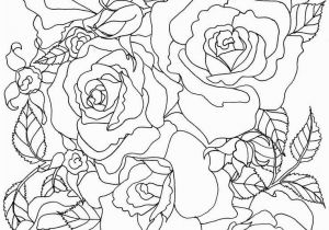 Free Coloring Pages Of Roses and Heart 25 Rose Coloring Page