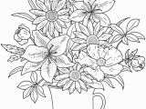 Free Coloring Pages Of Tulips Colouring In Page Answers for Samples From Floral Beauty