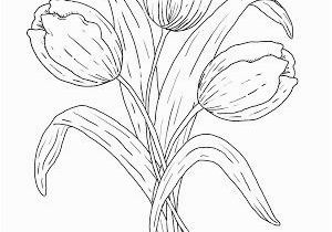 Free Coloring Pages Of Tulips Tulip Trio Tutorial Digi Stamps