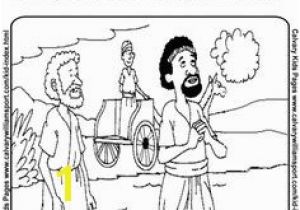 Free Coloring Pages Philip and the Ethiopian Acts 8 Philip and the Ethiopian Kids Spot the Difference Acts 8