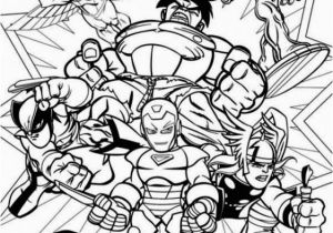 Free Coloring Pages Super Hero Squad Super Hero Squad Coloring Page