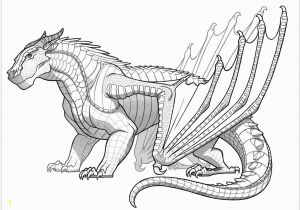 Free Dragon Coloring Pages for Kids Awesome Mudwing Dragon Coloring Page Free Coloring Pages