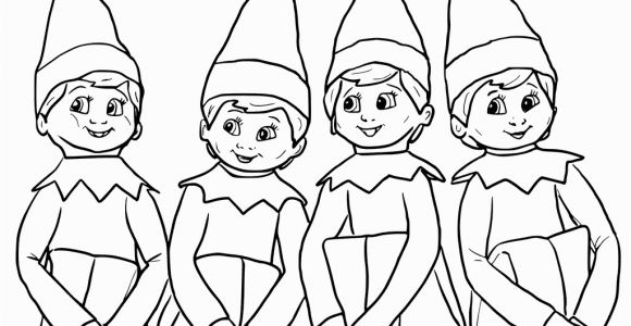 Free Elf On the Shelf Coloring Pages 30 Free Printable Elf the Shelf Coloring Pages