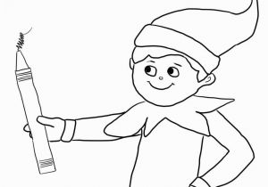 Free Elf On the Shelf Coloring Pages Elf A Shelf Coloring Pages Coloring Home
