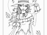 Free Fairy Coloring Pages for Adults to Print Autumn Fantasy Coloring Book Halloween Witches Vampires and