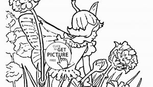 Free Fairy Coloring Pages for Adults to Print Flower Fairy Thrift Coloring Page for Kids for Girls Coloring Pages