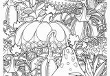 Free Fall Coloring Pages for Kids Fall Pumpkins Berries and Leaves Coloring Page • Free