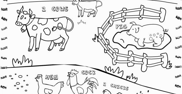 Free Farm Scene Coloring Pages Noted Free Farm Scene Coloring Pages Animal to Print