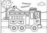 Free Fire Truck Coloring Pages Fire Truck Coloring Page for Preschoolers