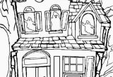 Free Halloween Haunted House Coloring Pages 25 Awesome Image Of Haunted House Coloring Pages