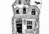 Free Halloween Haunted House Coloring Pages Halloween Haunted House Free Coloring Pages for Kids