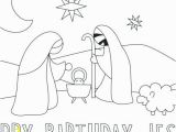 Free Happy Birthday Jesus Coloring Pages Happy Birthday Jesus Coloring Page at Getcolorings