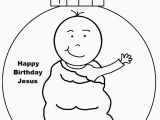 Free Happy Birthday Jesus Coloring Pages Happy Birthday Jesus Coloring Page Coloring Home