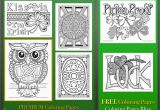 Free Leprechaun Coloring Pages Print Adult Coloring Pages Holiday St Pat S Day