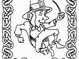 Free Leprechaun Coloring Pages Print Pin On St Patrick S Day