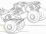 Free Monster Truck Coloring Pages Zombie Monster Truck Coloring Page