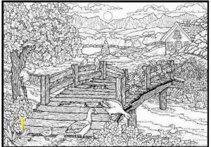 Free Nature Coloring Pages for Adults Hard Nature Coloring Pages Hard Download Coloring Page