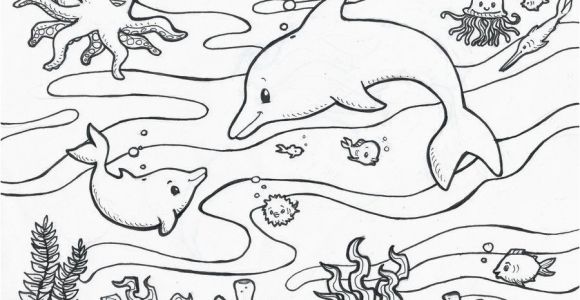 Free Ocean Life Coloring Pages Sea Life Coloring Pages