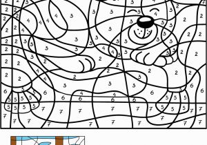 Free Online Color by Number Pages Sleepy Cat Color by Number
