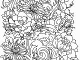 Free Online Coloring Pages for Adults Flowers Drawing Flower Flowers Adult Coloring Pages