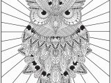 Free Owl Coloring Pages for Adults Free Owl Adult Coloring Pages to Print Coloring Home