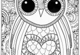 Free Owl Coloring Pages for Adults Owl Coloring Pages for Adults Free Detailed Owl Coloring