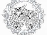 Free Owl Coloring Pages for Adults Owl Coloring Pages for Adults Free Detailed Owl Coloring