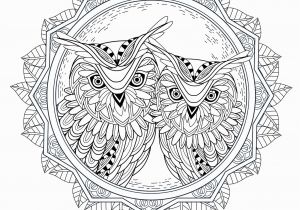 Free Owl Coloring Pages for Adults Owl Coloring Pages for Adults Free Detailed Owl Coloring