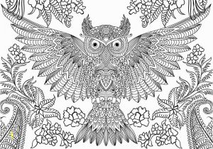 Free Owl Coloring Pages for Adults Owl Coloring Pages for Adults Free Detailed Owl Coloring
