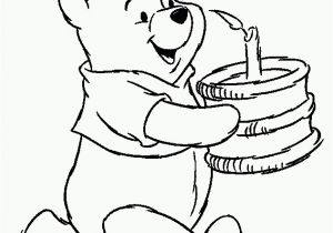 Free Pooh Bear Coloring Pages Kleurplaten Winnie the Pooh Kleurplaten Kleurplaat