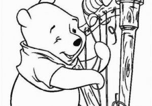 Free Pooh Bear Coloring Pages Pooh is Playing A Harp Embroidery Stuff Pinterest