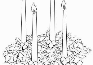 Free Printable Advent Wreath Coloring Pages Advent Wreath Coloring Page