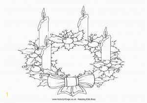 Free Printable Advent Wreath Coloring Pages Advent Wreath Coloring Pages Coloring Home