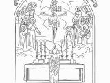 Free Printable All Saints Day Coloring Pages All Saints Coloring Page Catholic Playground