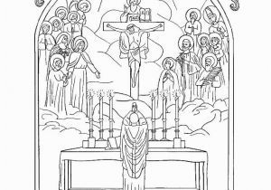 Free Printable All Saints Day Coloring Pages All Saints Coloring Page Catholic Playground