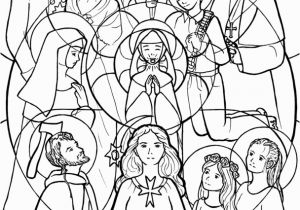 Free Printable All Saints Day Coloring Pages All Saints Day Coloring Pages Coloring Home