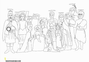 Free Printable All Saints Day Coloring Pages Free All Saints Day Coloring Page