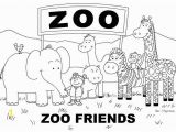 Free Printable Animal Coloring Pages for Kindergarten Free Zoo Coloring Page toddler Lesson Plan