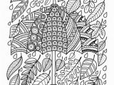 Free Printable Autumn Coloring Pages Umbrella and Leaves Coloring Page • Free Printable Ebook