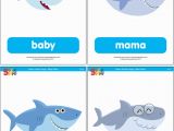 Free Printable Baby Shark Coloring Pages Baby Shark Family Flashcards Super Simple