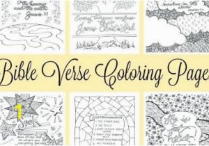 Free Printable Bible Coloring Pages with Verses Free Printable Bible Coloring Pages with Verses Unique Fresh